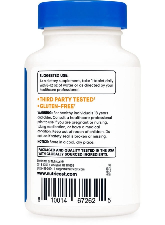 Nutricost Kelp Tablets 325Mcg Of Iodine 240 Tablets Nongmo Gluten Free - Image 3