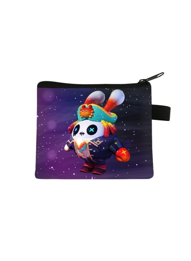 New Model Egg Party Coin Purse For Children, High-end Large-capacity Key Bag, Polyester Cute Mini Bag