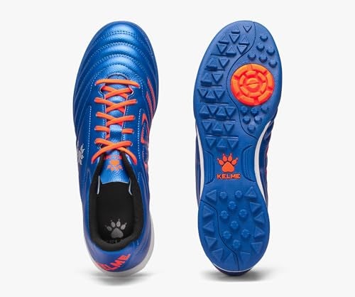 KELME Unisex Adult Turf Soccer Shoes, Futsal Indoor Soccer Cleats, for Mens Womens,Blue,Size 8 - Image 5