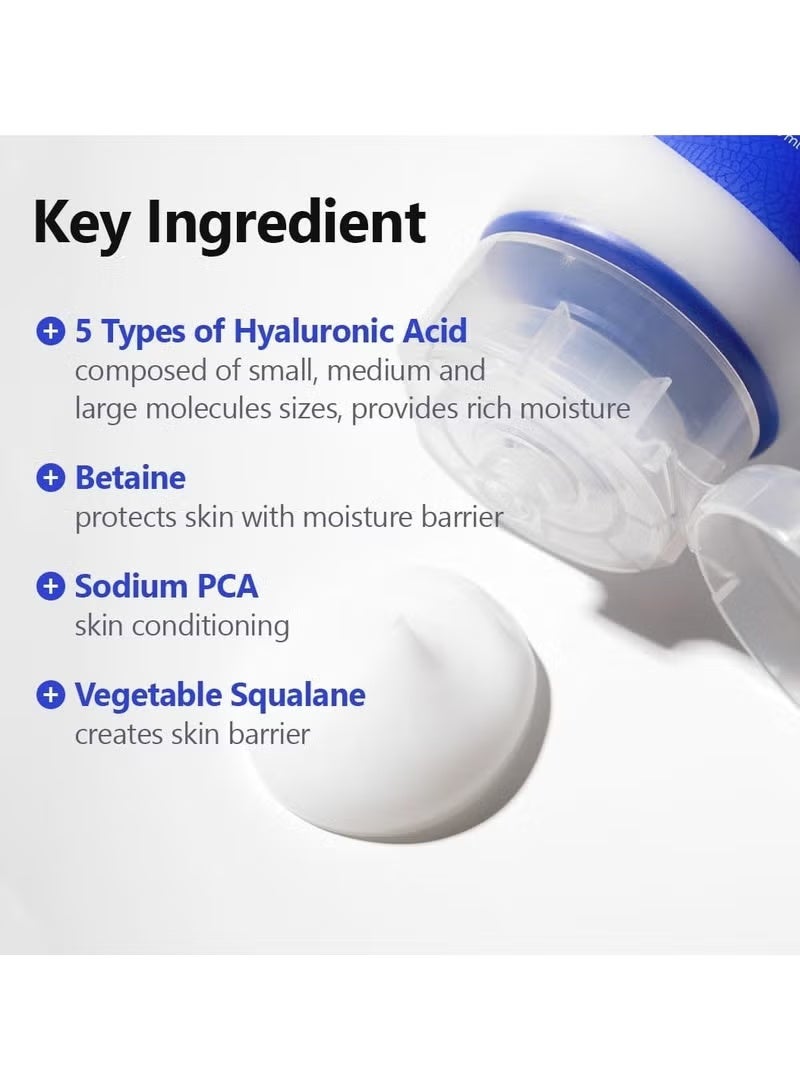 ISNTREE Hyaluronic Acid Aqua Gel Cream 100ml Lightweight Hydrating Gel Quick Absorbing Moisturizer Korean Skincare - Image 4
