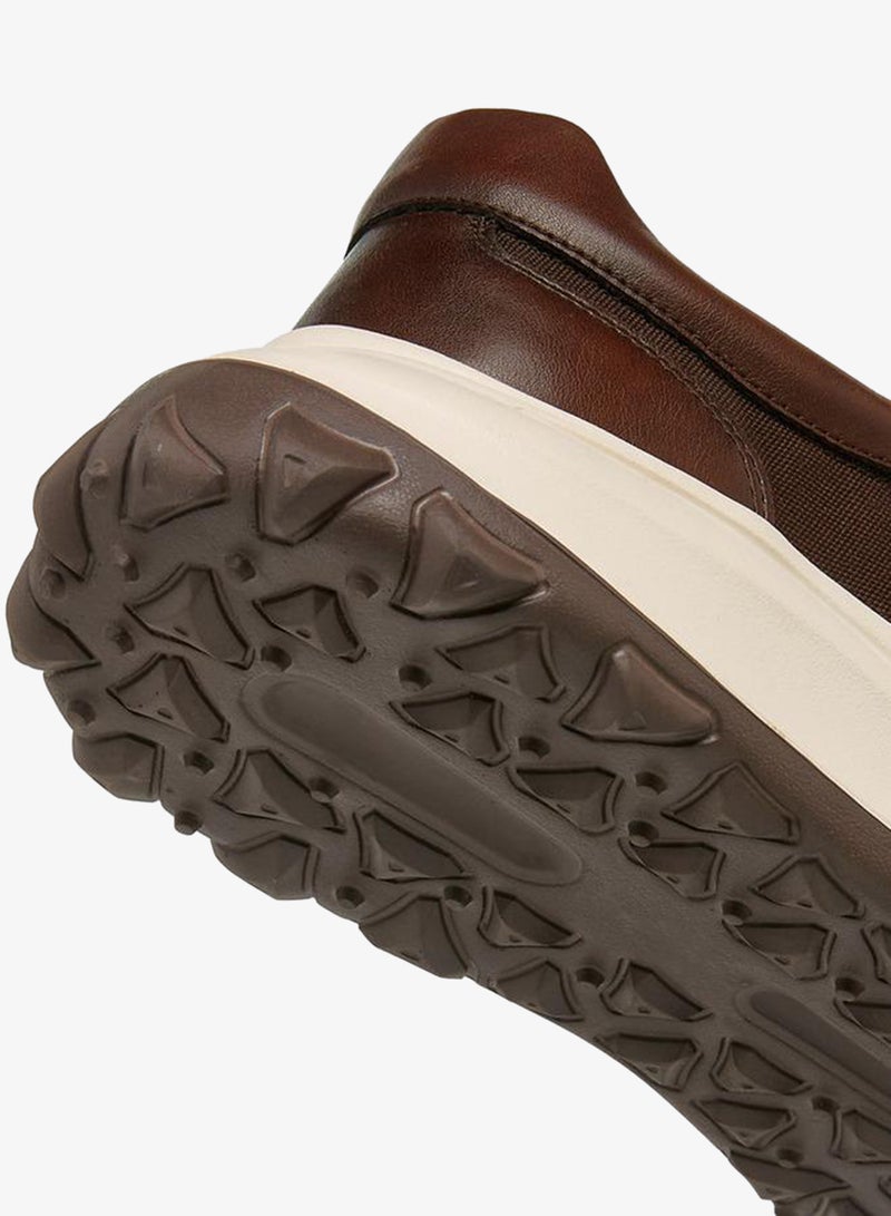 دوتشيني حذاء رجالي برباط بتصميم متباين - Image 5