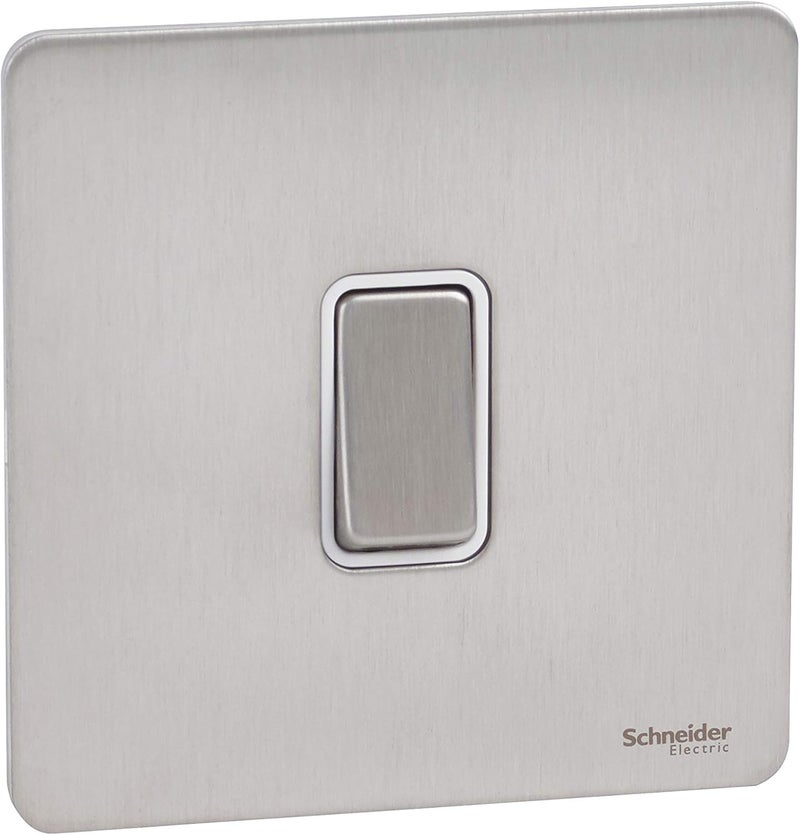 Schneider Electric Ultimate 1 Gang Rocker Plate Switch - Image 1
