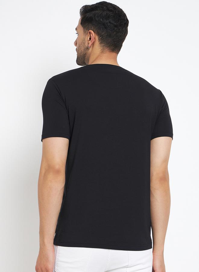 DUKE Duke Round Neck Foil Print T-Shirt  - Image 3