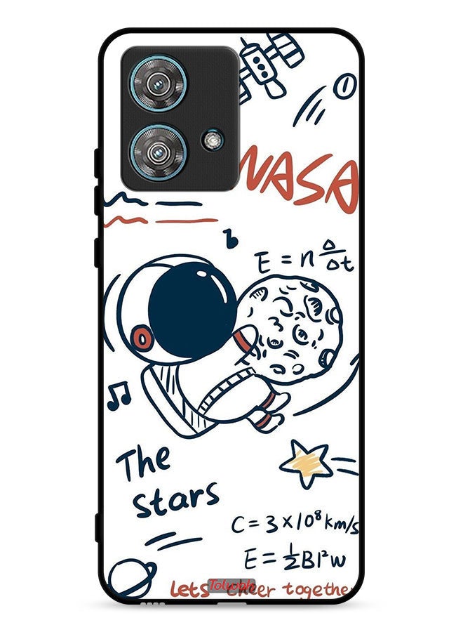 Tolwak Motorola Edge 40 Neo 5G Protective Case Cover Nasa The Stars - Image 1