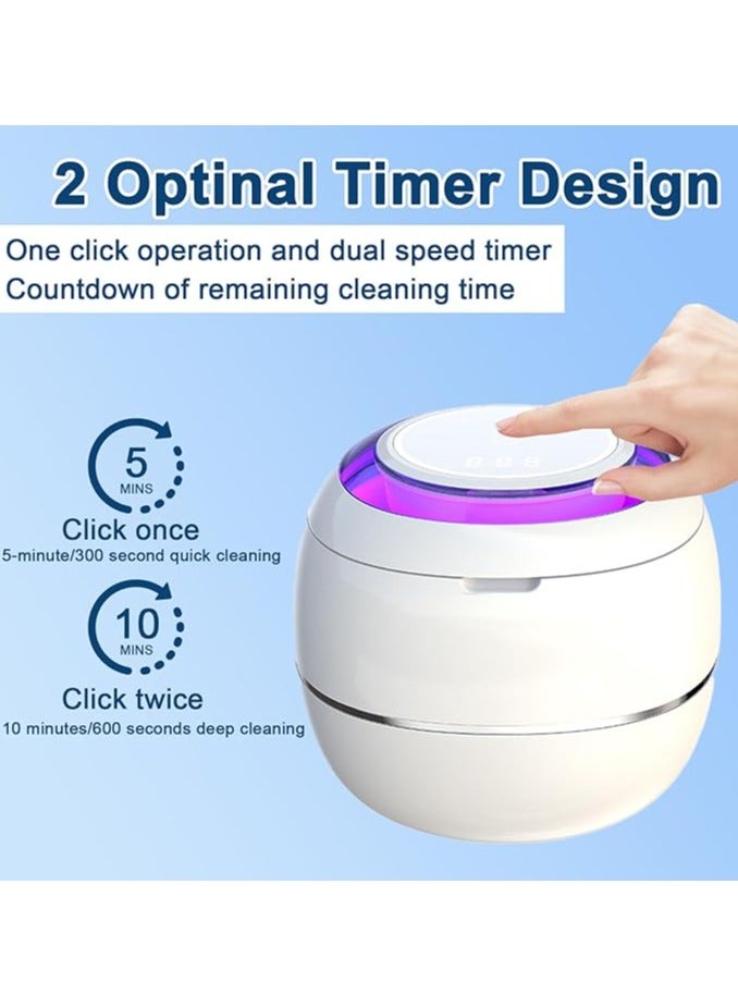 AROAQ 180ML Ultrasonic Retainer Cleaner,42KHz Retainer Cleaner Machine - Image 2