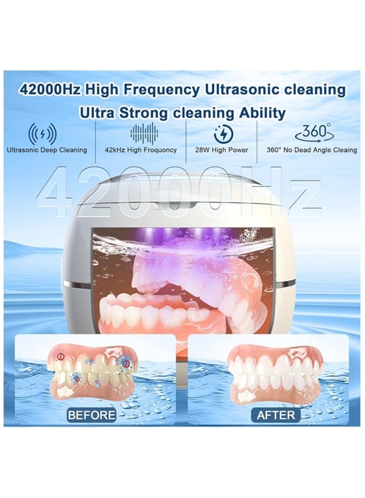 AROAQ 180ML Ultrasonic Retainer Cleaner,42KHz Retainer Cleaner Machine - Image 3