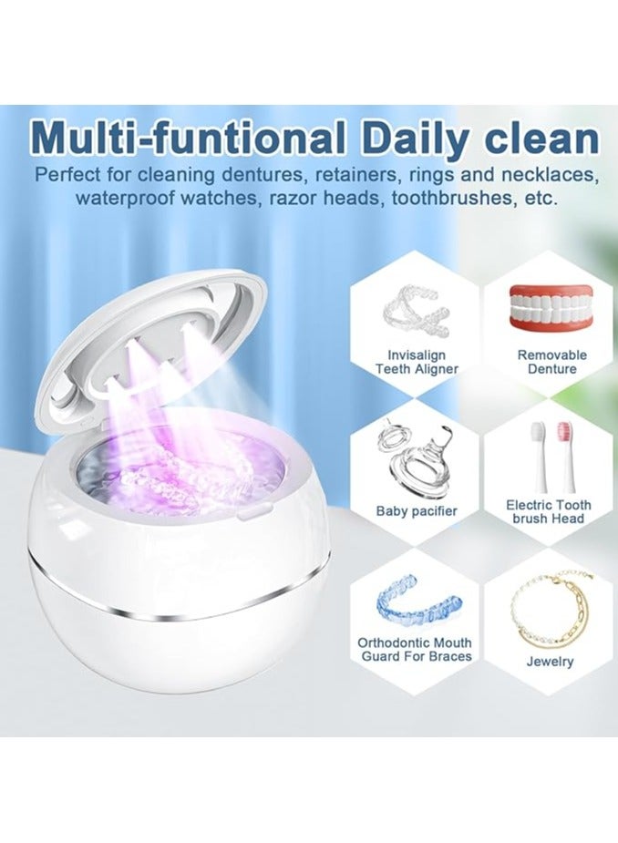 AROAQ 180ML Ultrasonic Retainer Cleaner,42KHz Retainer Cleaner Machine - Image 4