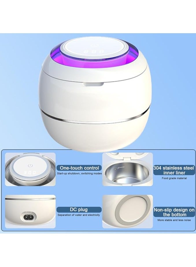 AROAQ 180ML Ultrasonic Retainer Cleaner,42KHz Retainer Cleaner Machine - Image 5