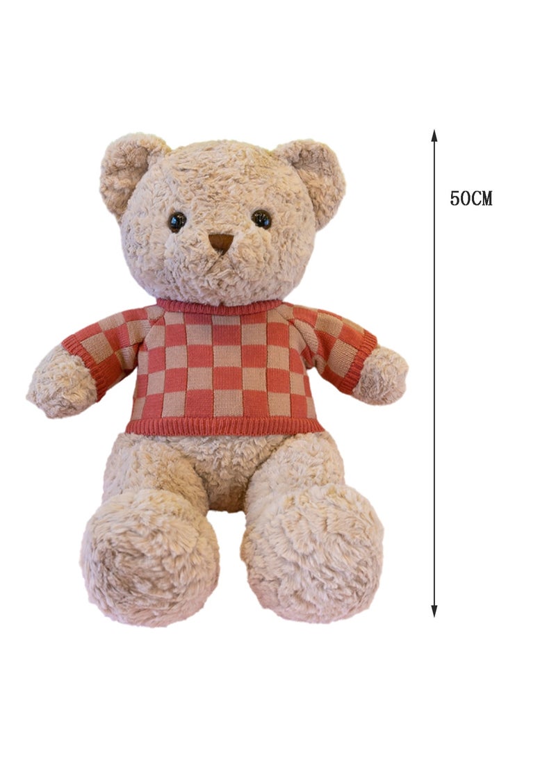 50 CM Cute Cartoon Bear Plush Toy Soft Stuffed Doll For Girls And Boys All Ages Gift（Style C） - Image 2