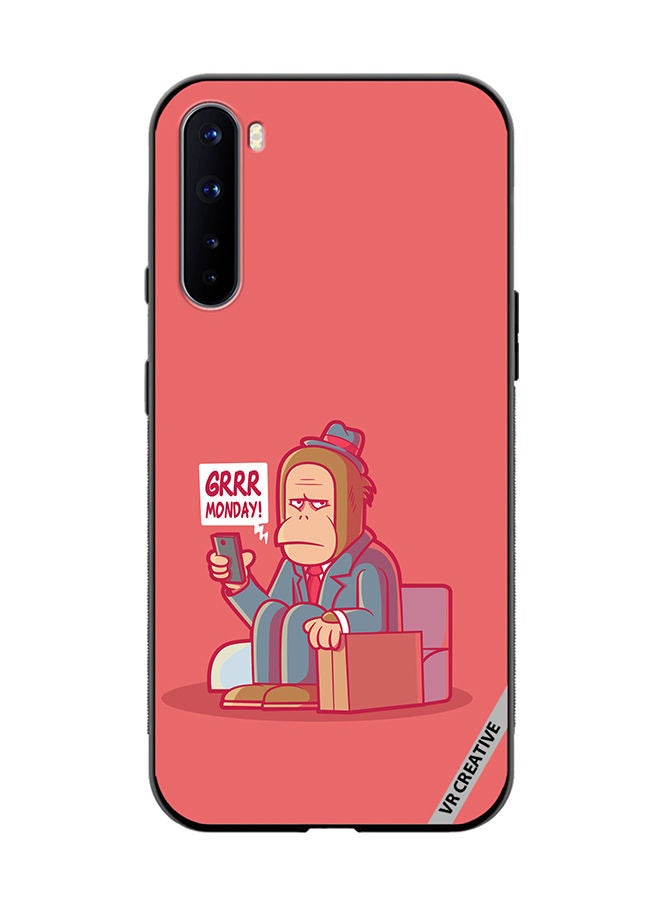 VR CREATIVE Protective Case Cover For OnePlus Nord Mondays Design Multicolour - Image 1