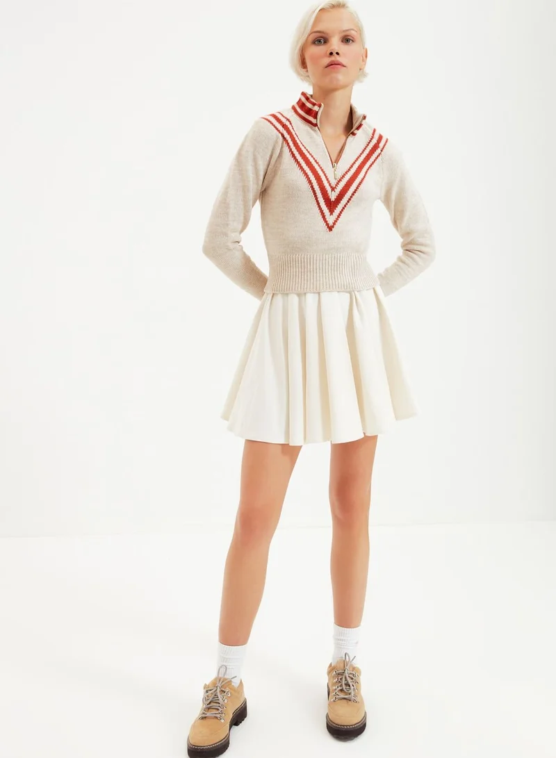 trendyol Crew Neck Knitted Sweater