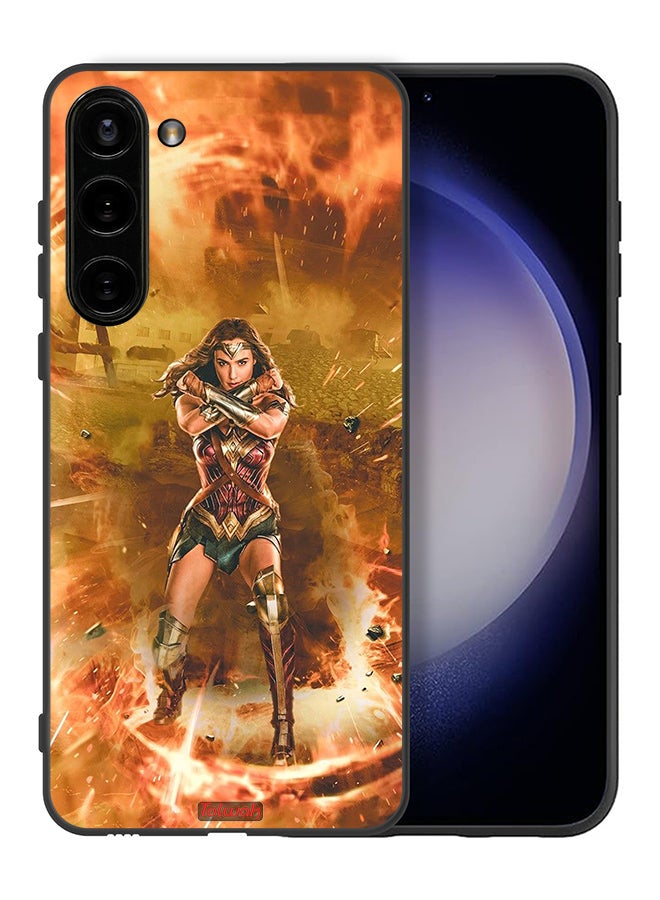 Tolwak Samsung Galaxy S23 5G Protective Case Cover Wonder Women - Image 2