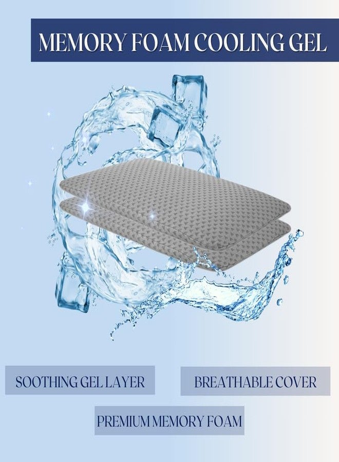 Dormyo Ultra Slim Pillow - Memory Foam for Sleeping - Ultra Thin for Neck Pain Relief - Thin Cervical for Neck Support - Thinnest Orthopedic (1, Luxe, 25.5" x 16.5" x 1") - Image 3