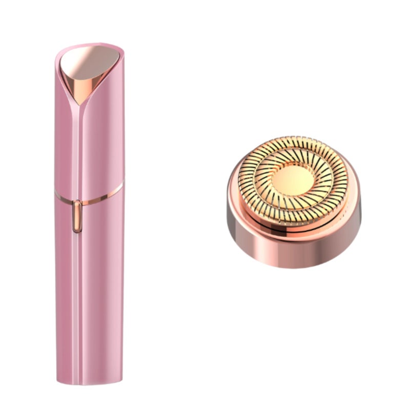 Facial Hair Remover for Women, Electric Face Razor for Women with LED Light for Instant and Painless Hair Removal include 1 tool heads - Image 1