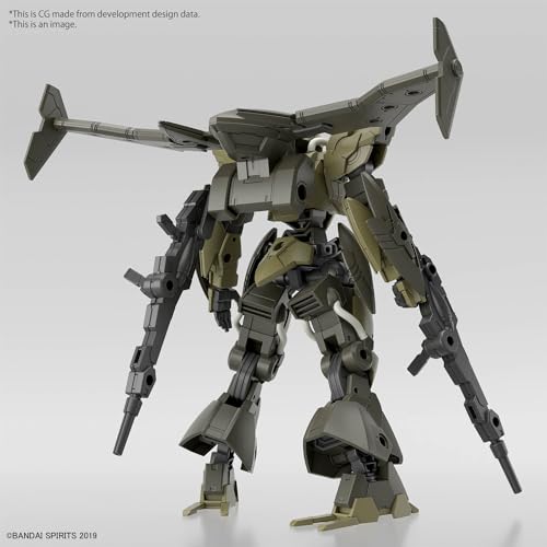 BANDAI SPIRITS Bandai Hobby - 30 Minute Missions - #63 bEXM-21 Verdenova (Green) 30 MM 1/144 Model Kit - Image 3