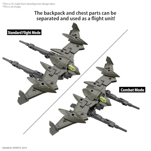 BANDAI SPIRITS Bandai Hobby - 30 Minute Missions - #63 bEXM-21 Verdenova (Green) 30 MM 1/144 Model Kit - Image 5