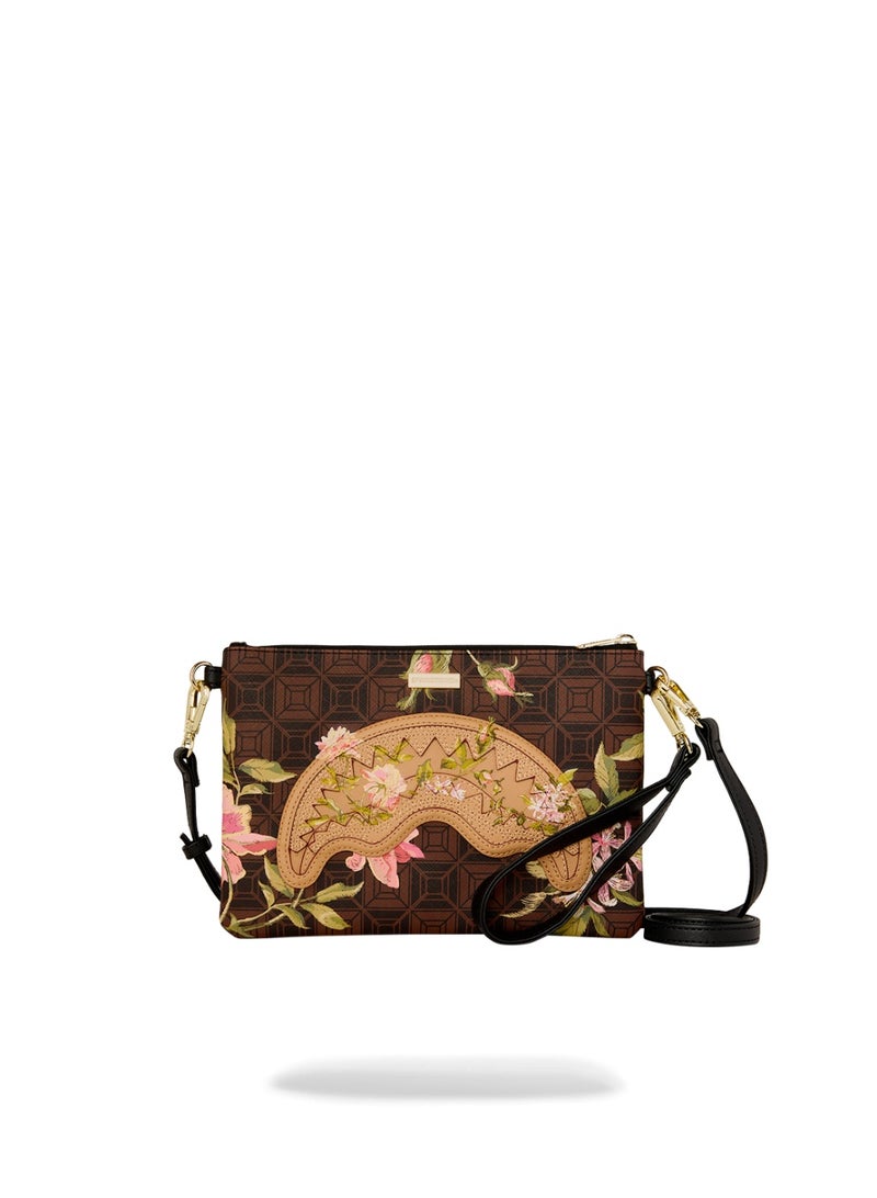 SPRAYGROUND AI HENNY FLORAL CROSSOVER CLUTCH - Image 1