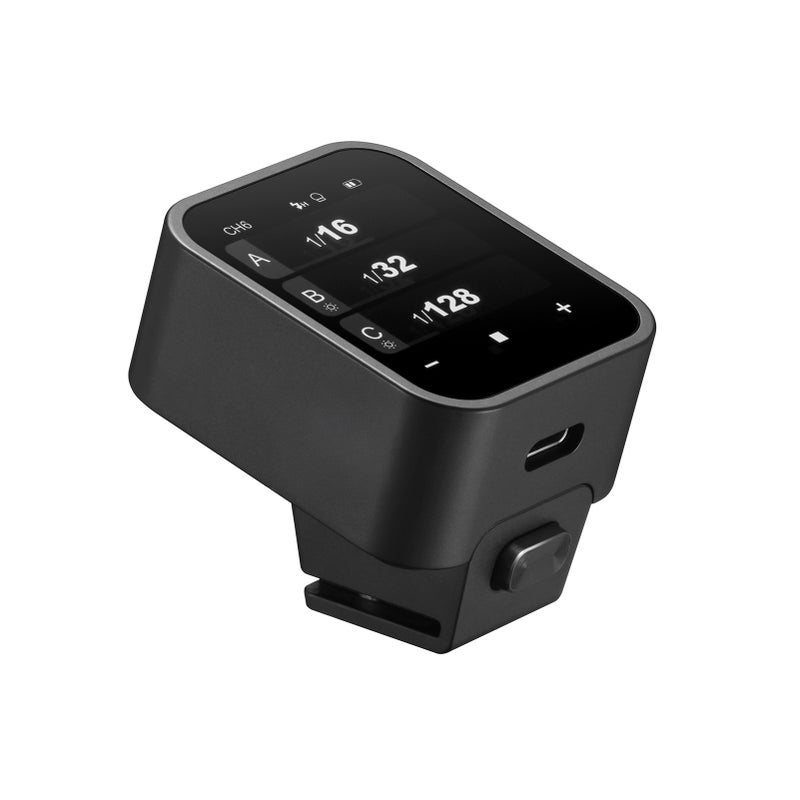 مُحفز ومُرسل لفلاش لاسلكي X3N بتردد 2.4 جيجاهرتز مع دعم TTL للفلاش التلقائي وشاشة OLED لمس كبيرة وآراء فلاش متعددة ومع منفذ USB و 32 قناة و 16 مجموعة متوافق مع كاميرات نايكون - Image 1