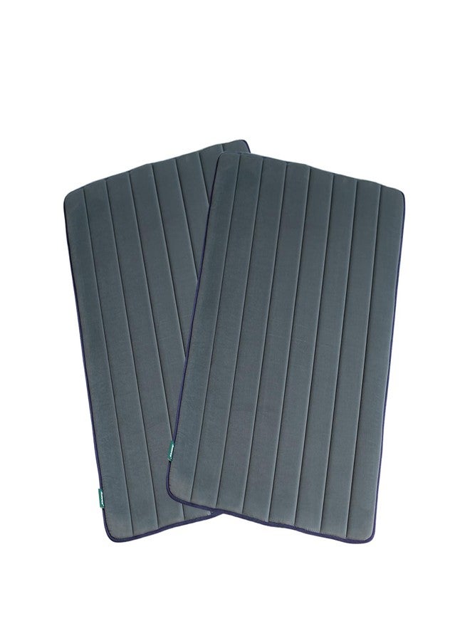 Balance PET Stitching MAT, Powder Blue, 24"x18"x0.8", 2 Packs (48x30x0.8) - Image 1