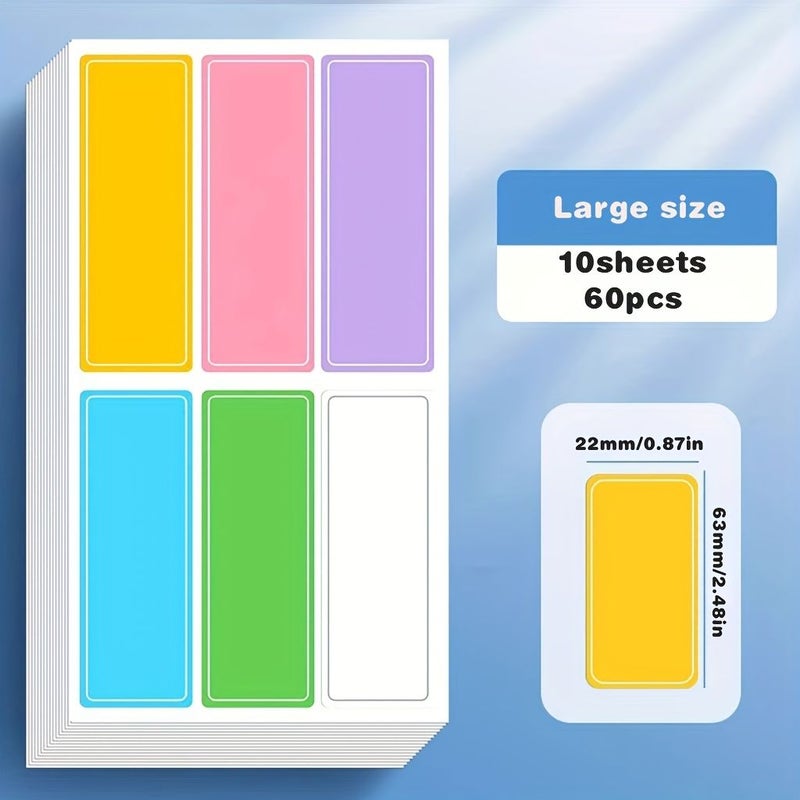 Light And Small 160 Color Oil Proof Self Adhesive Labels For Handwriting Classification Home Office School Use - Image 5