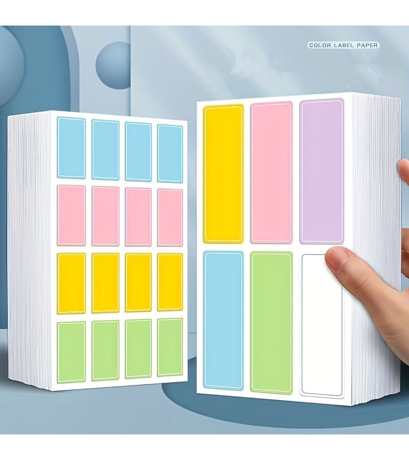 Light And Small 160 Color Oil Proof Self Adhesive Labels For Handwriting Classification Home Office School Use - Image 4