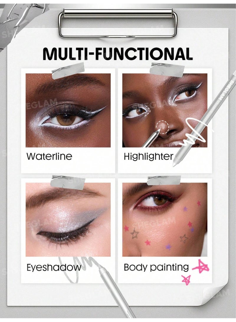 شيجلام Boldline Longwear Multi-Function Gel Liner- Metallic Brown - Image 5