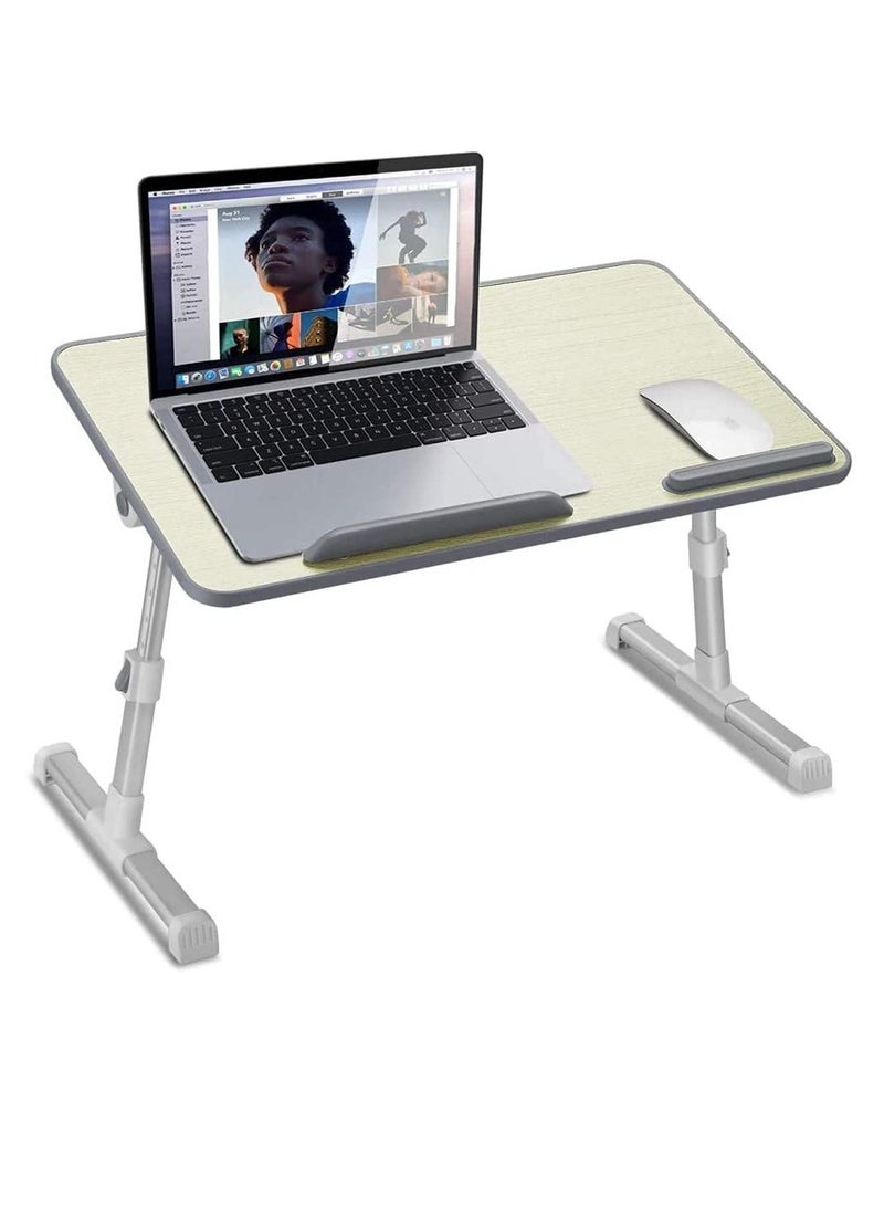 Terabyte Adjustable Laptop Bed Tray Table With Cooling Fan Multicolour - Image 1