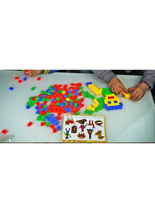 Storio - Diy Puzzle Building Blocks Game Toys For Kids Educational Blocks Learning Puzzle Learning Toy For Kids (Bullet Blocks) - Image 1