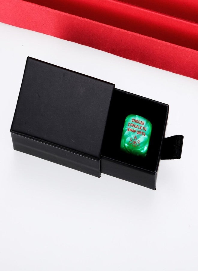 Vanlovemac Santa Swap Gift Exchange Dice, Hialarious Christmas Party Games, Stocking Stuffers for Adults Women Men, Christmas Games for Family Party, Funny Roll Dices, White Elephant Gifts, BRR Basket Stuffers - Image 5