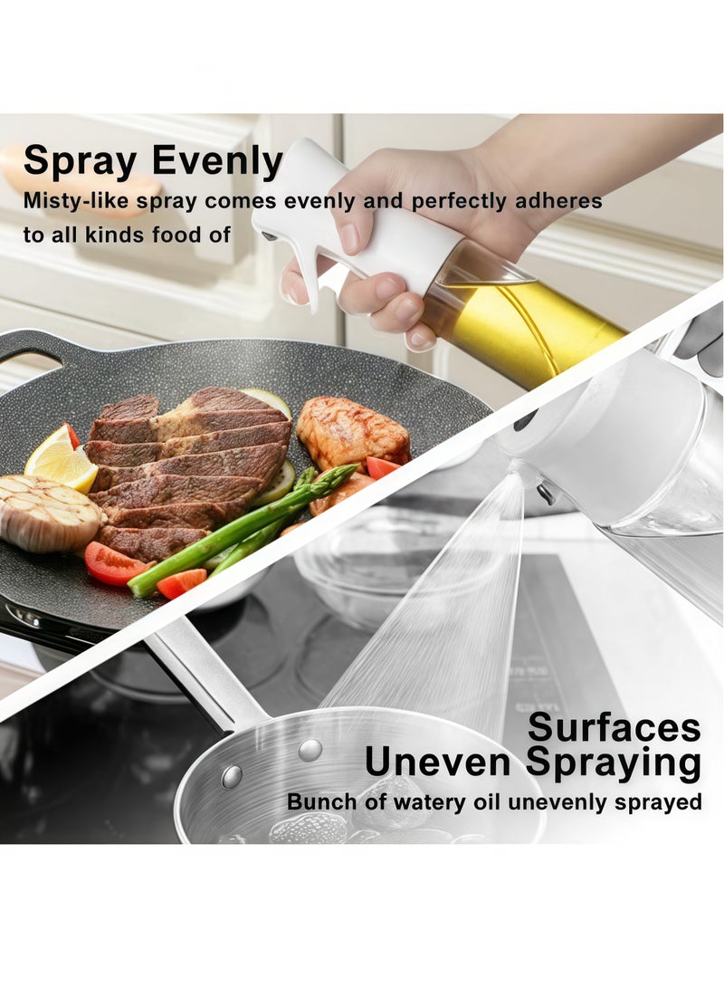 Olive oil sprayer for cooking 500 ml, olive oil spray bottle, can spray continuously and control the amount, suitable for kitchen cooking tools suitable for air fryer, barbecue, salad, baking  - Image 2