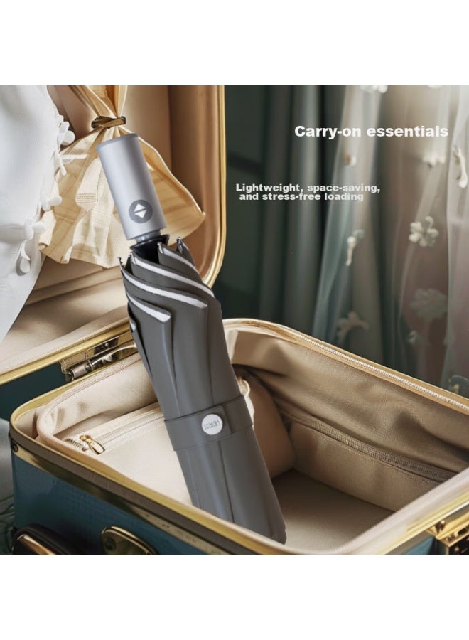 Lexon Automatic Umbrella For Men And Women, Foldable Sun And Rain Umbrella, Customizable - Image 2