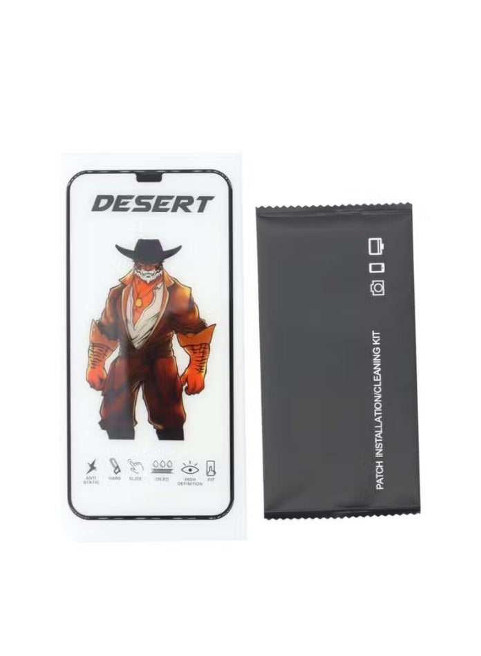 Desert Clear Screen Protector for iPhone 15 PRO , Desert Diamond Hardness - Image 3