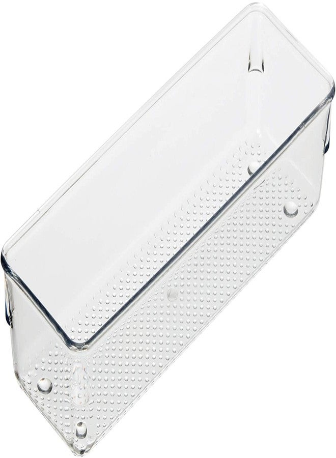 RABBONIX Acrylic Transparent Drawer Storage Organizer Box For Kitchen Utensil, Office, Desks, Cosmetics And Bathrooms Etc | Size 22.86 Cm X 7.62 Cm |Pack Of 02 - Image 4