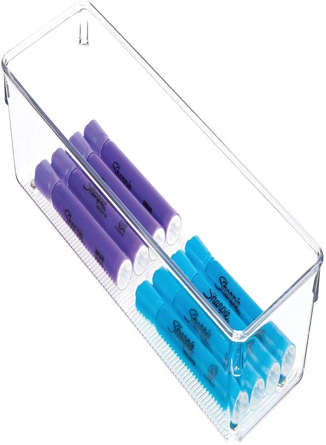 RABBONIX Acrylic Transparent Drawer Storage Organizer Box For Kitchen Utensil, Office, Desks, Cosmetics And Bathrooms Etc | Size 22.86 Cm X 7.62 Cm |Pack Of 02 - Image 5