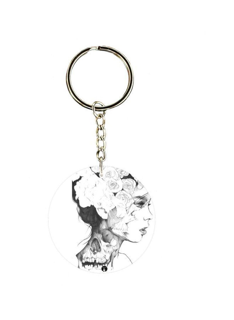 RKN Cartoon Printed Keychain
