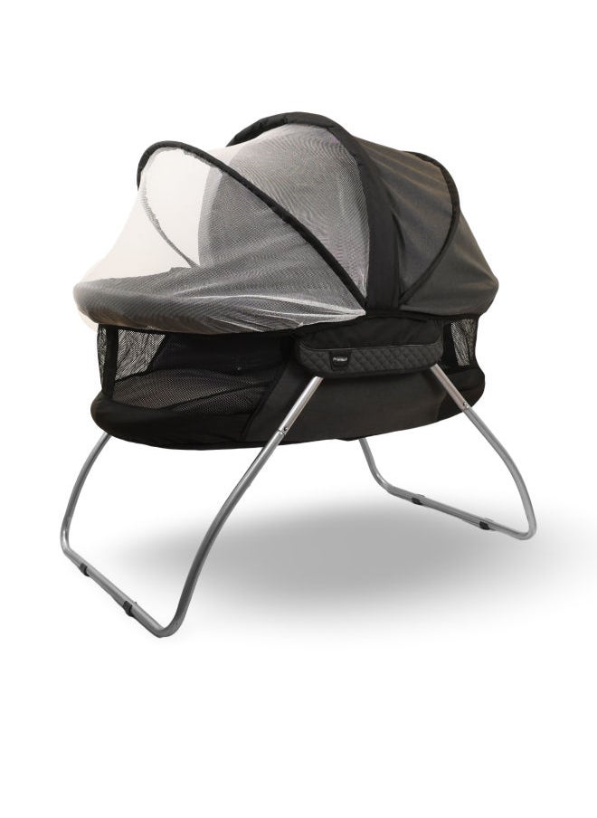 Petit bebe Baby Cot Bed Premium Black  - Image 1