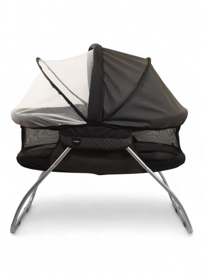 Petit bebe Baby Cot Bed Premium, Black - Image 2