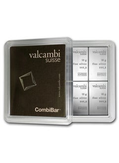 valcambi Valcambi Suisse CombiBar Silver 10 x 10 gram  - Image 1