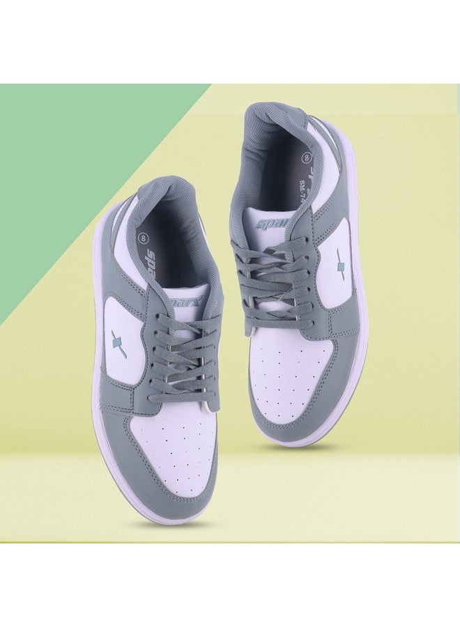 Sparx Mens SM 747 | Stylish, Comfortable | Grey Sneaker - 10 UK (SM 747) - Image 2