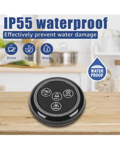 Retekess Wireless call button  Silicone IP55 Waterproof to call the employee in restaurants and cafes and request payment  - Image 3