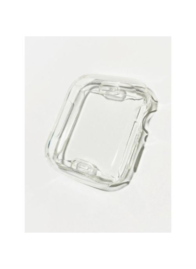 Generic - Ultra-Thin Apple Watch Series 7 , Tpu Hd Clear Cover Case - 45mm - Clear - Image 1