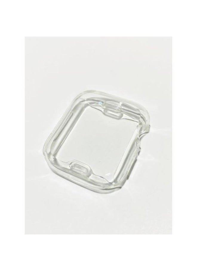 Generic - Ultra-Thin Apple Watch Series 7 , Tpu Hd Clear Cover Case - 45mm - Clear - Image 1