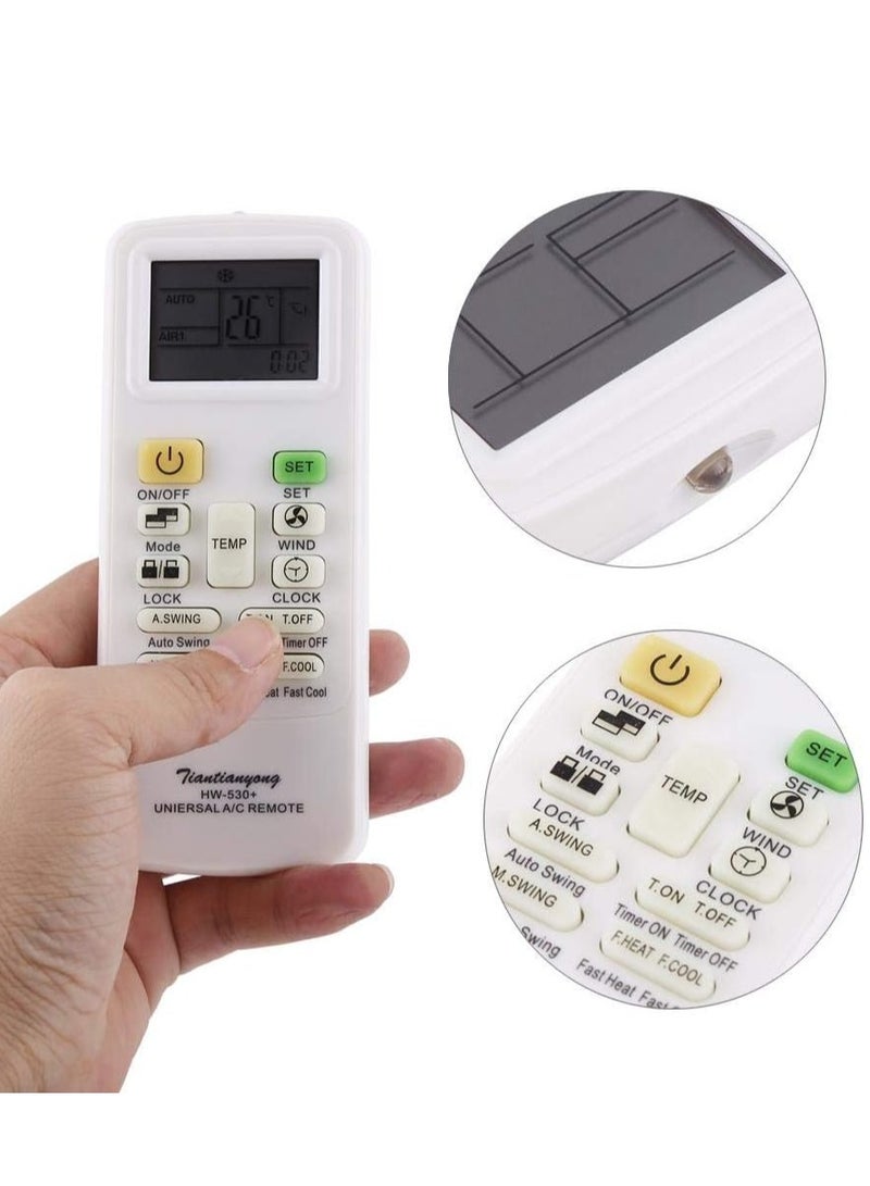 ELTRAZONE Universal Intelligent Air Conditioner,Universal air Conditioner Remote Control Universal air Conditioner Remote Control Remote Control Replacement LCD Screen Controller,Universal air Conditioner - Image 3