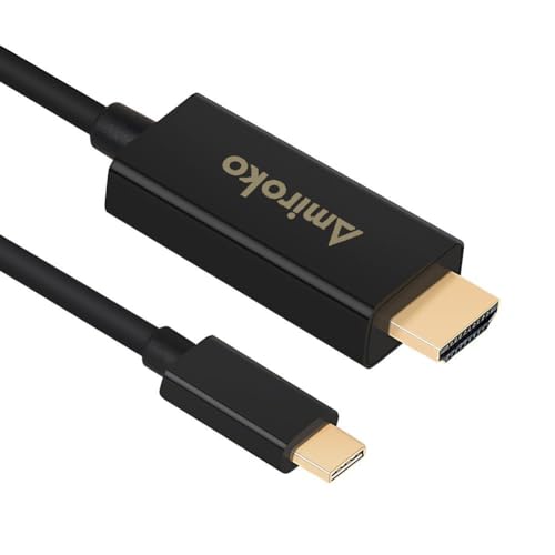 Amiroko USB C to HDMI Cable 6FT, USB 3.1 Type C (Thunderbolt 3 Compatible) to HDMI 4K Cable for MacBook Pro 2016, MacBook 12", Chromebook Pixel, Galaxy S8/S8+ etc to HDTV, Monitor, Projector - Image 2