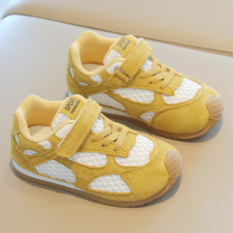 Mesh Sneakers Lightweight Flexible Sole Walking Shoes For Kids Indoor And Outdoor Activities - Image 4