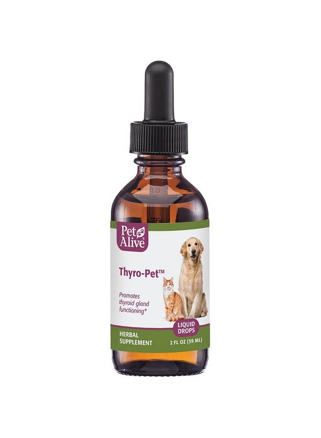 PetAlive Thyro-Pet - All Natural Herbal Supplement Promotes Normal Thyroid Gland Functioning in Dogs and Cats - Image 1
