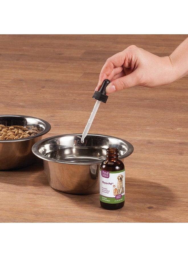 PetAlive Thyro-Pet - All Natural Herbal Supplement Promotes Normal Thyroid Gland Functioning in Dogs and Cats - Image 2