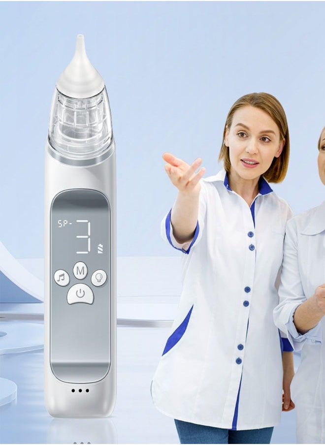 NKX Automatic Baby Nasal Aspirator Nasal Vacuum Cleaner For Infant Safety Electric Silent Cleaner  - Image 3