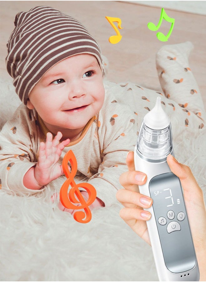 NKX Automatic Baby Nasal Aspirator Nasal Vacuum Cleaner For Infant Safety Electric Silent Cleaner  - Image 5