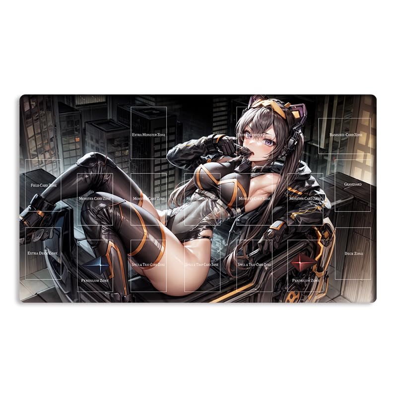 Mlikemat New Mlikemat Playmat I:P Masquerena TCG CCG OCG Trading Card Game Mat with Zones + Free Bag (ZD039-688-A) - Image 1